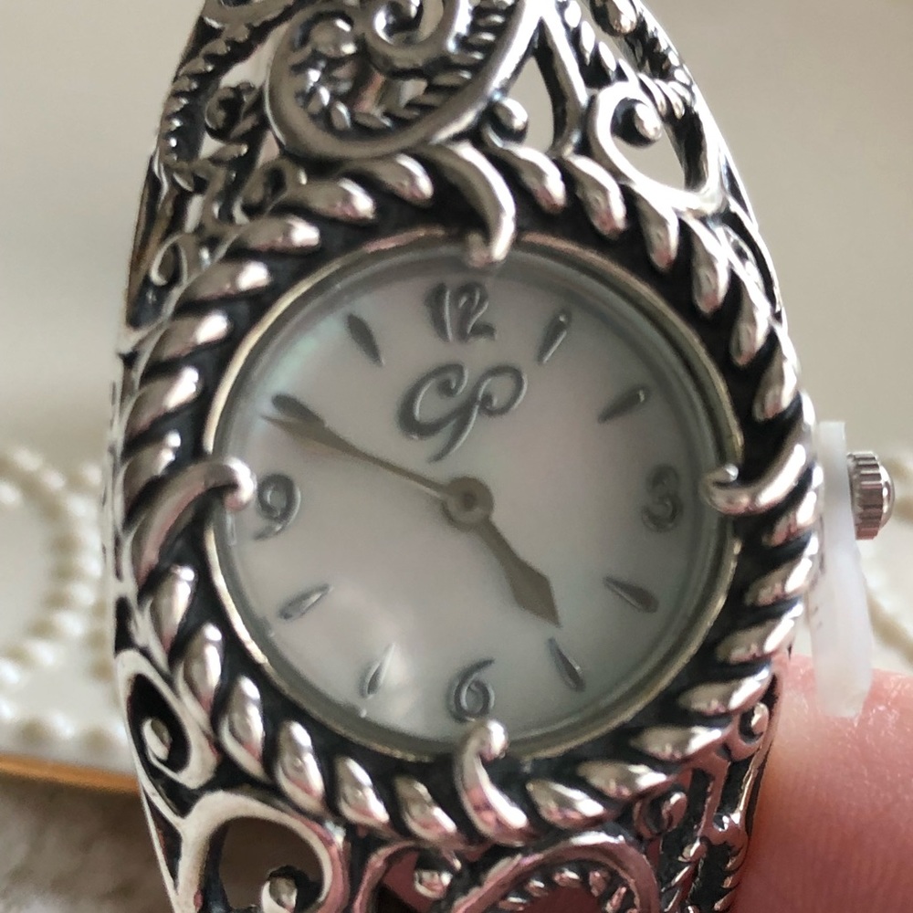 Carolyn Pollack Sterling Silver Bracelet Watch